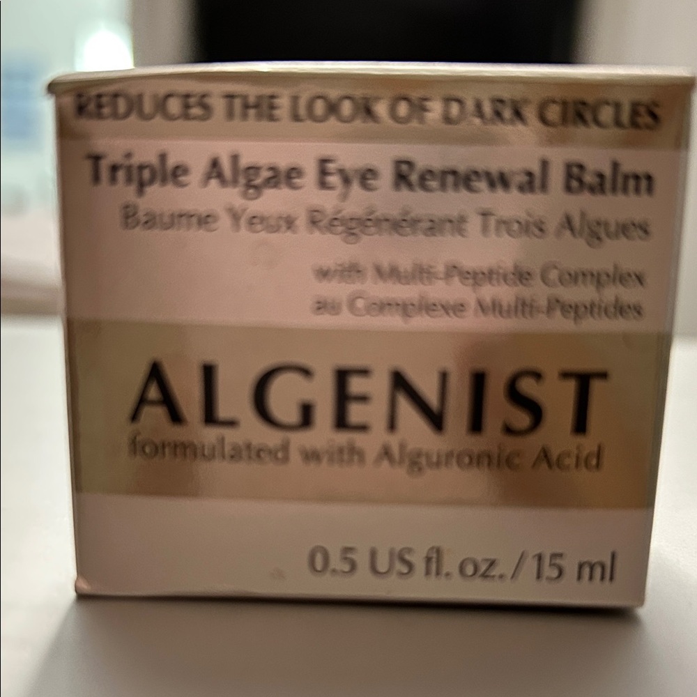 Algenist Triple Algae Eye Renewal Balm - White and Cream